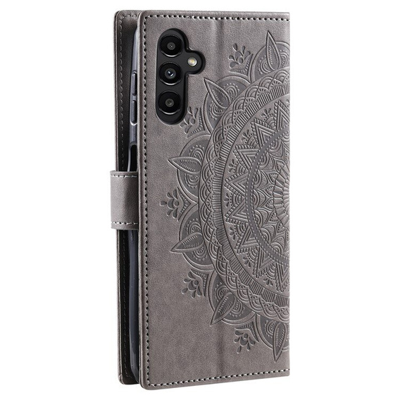 Klopové pouzdro pro Samsung Galaxy A55 5G, Mandala Flower, zelené