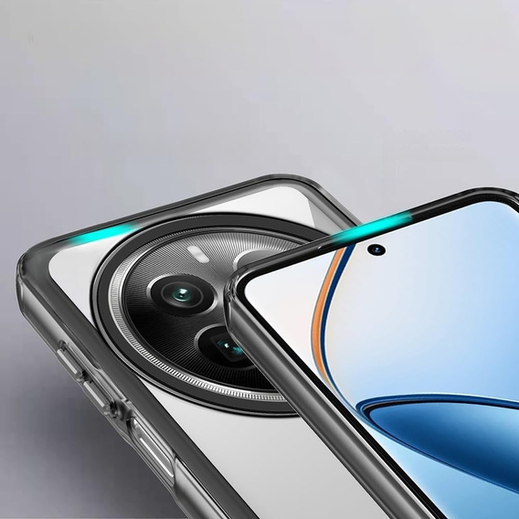 Pouzdro pro Realme 12 Pro 5G / 12 Pro+ 5G, Fusion Hybrid, transparentní / černé