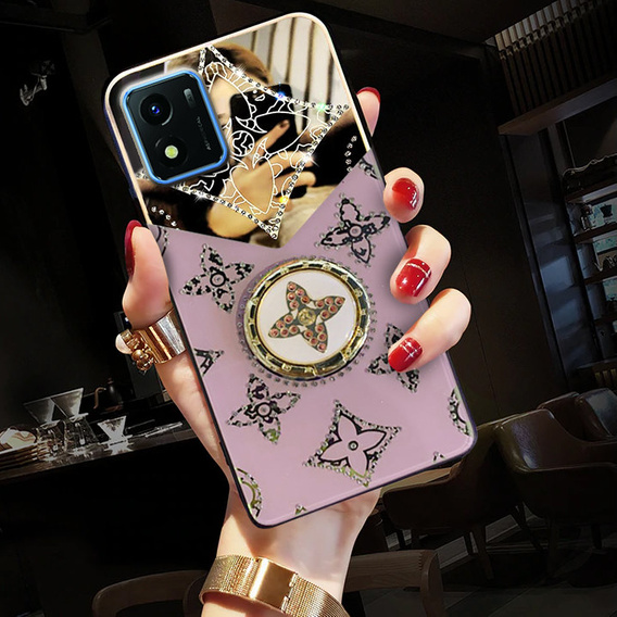 Fashion Pouzdro pro Vivo Y01, fialové