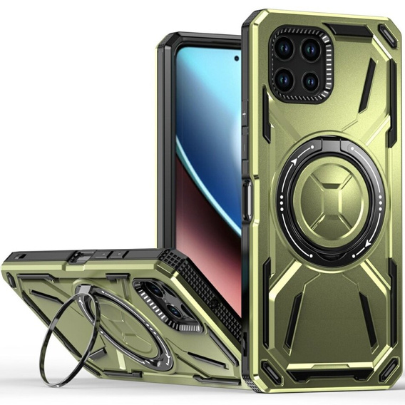 Pouzdro pro T Phone 2 5G, Heavy Duty Ring, zelené