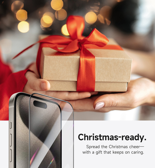 2x tvrzené sklo SURITCH pro iPhone 15 Pro