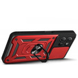 Pouzdro pro Motorola Moto G15 / Motorola Moto G15 Power, CamShield Slide, červené