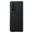 Originální pouzdro Samsung pro Galaxy Z Fold 4, Leather Flip Cover, černá barva