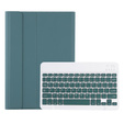 Pouzdro + klávesnice iPad 10.9 2022 10 Gen, Pen Slot, tmavě zelené