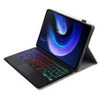 Pouzdro + klávesnice Xiaomi Pad 6 / 6 Pro, with touchpad, černé