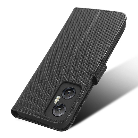 Klopové pouzdro pro Infinix Hot 20 5G, Wallet Smart Magnet Case, černé
