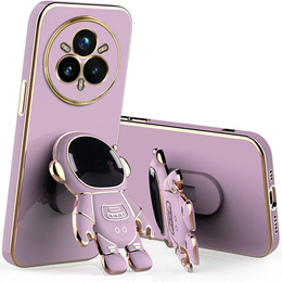 Pouzdro pro Realme 14 Pro+ 5G, Astronaut, fialové