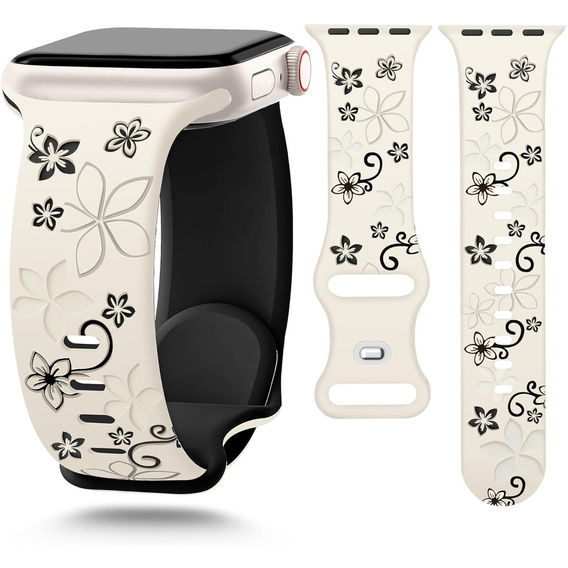 Silikonový řemínek pro Apple Watch 1/2/3/4/5/6/7/8/9/SE 38/40/41/mm