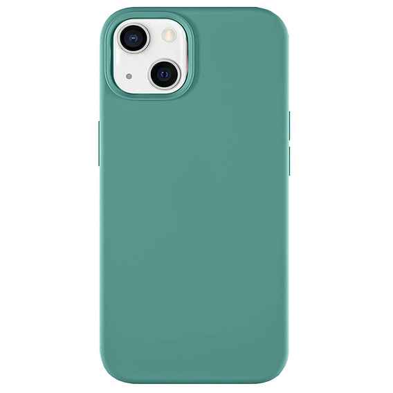 Pouzdro pro iPhone 14, Silicone Lite, zelené