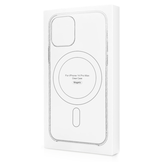 Silikonové pouzdro Mag Cover fialové pro iPhone 14 Pro Max