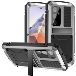 Pancéřové pouzdro pro Samsung Galaxy S24, R-JUST, stříbrné