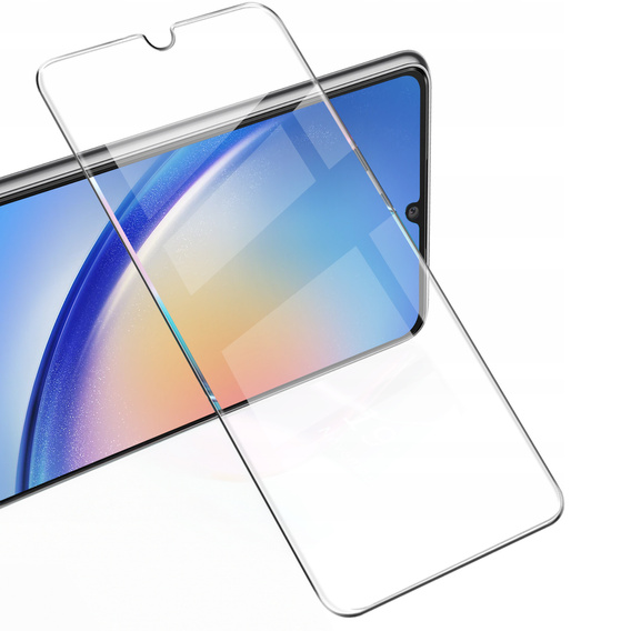 2x tvrzené sklo pro Samsung Galaxy A34 5G, ERBORD 9H Hard Glass na displeji