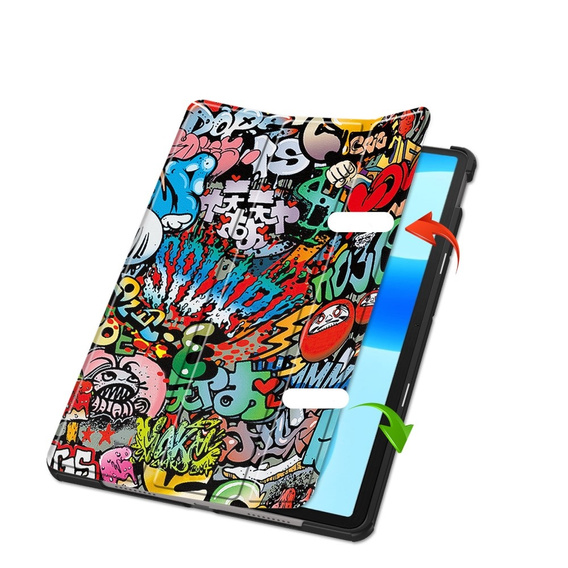 Pouzdro pro Huawei MatePad 11.5, Smartcase, graffiti