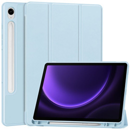 Pouzdro pro Samsung Galaxy Tab S10 Lite / S10 FE / S9 FE, Smartcase s prostorem pro stylus, modré
