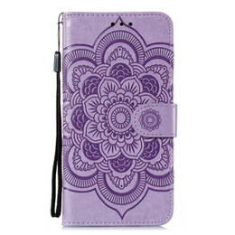 Klopové pouzdro pro Xiaomi Redmi Note 9s/ 9 Pro, Mandala Flower, fialové