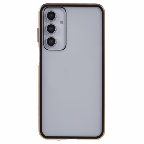 Pouzdro pro Samsung Galaxy A16, Magnetic Dual Glass, zlaté