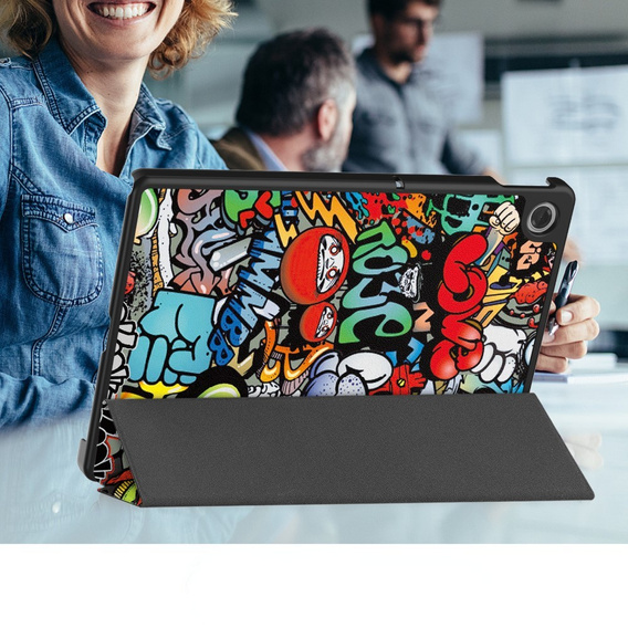 Pouzdro pro Lenovo Tab TB311FU, Smartcase, graffiti