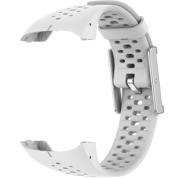 Silikonový řemínek pro Polar M400/M430, bílý