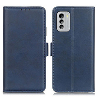 Klopové pouzdro pro Nokia G60 5G, Wallet PU Leather Case, modré