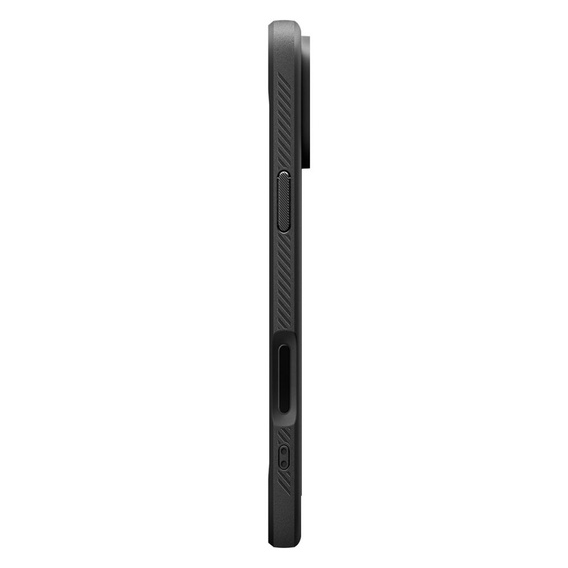 Spigen Rugged Armor MagSafe pouzdro pro iPhone 17 Pro, matně černé