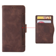 Klopové pouzdro pro Xiaomi Poco F7 Pro, Card Slot, hnědé