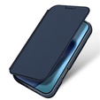 Pouzdro Dux Ducis pro iPhone 17, Skin Pro, s klopou, s přihrádkou na karty, tmavě modré