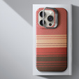 Pouzdro iPhone 14 Pro, Frame Kickstand, pro MagSafe, Sunset Orange