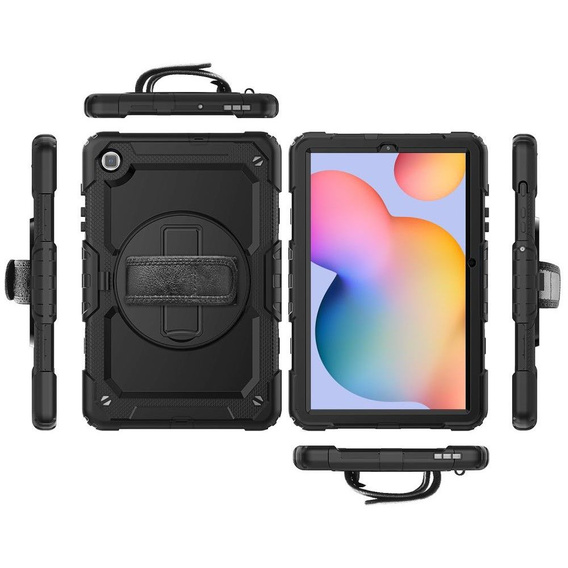 Obrněné pouzdro pro Samsung Galaxy Tab S6 Lite 2020 P610/P615 / S6 Lite 2022 10.4, ochranné 360 se slotem na stylus, modré