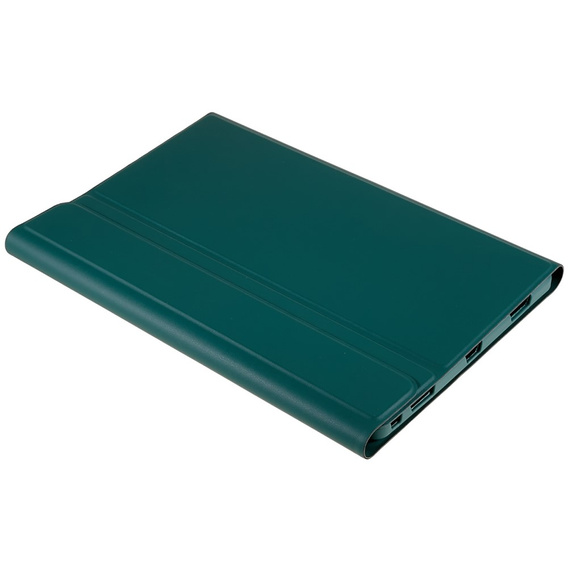Pouzdro + klávesnice Lenovo Tab M10 Plus Gen 3 TB-125F TB-128F, tmavě zelené