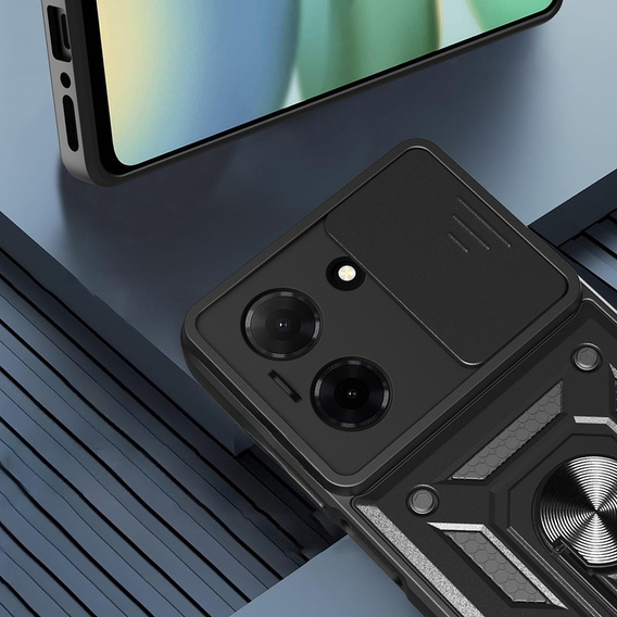 Pouzdro pro Xiaomi Redmi A5, CamShield Slide, černé