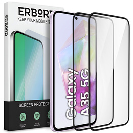 2x keramické hybridní sklo ERBORD pro Samsung Galaxy A35 5G