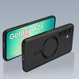 Pouzdro pro Samsung Galaxy A26, ColorMag, pro MagSafe, černé + tvrzené sklo 9H
