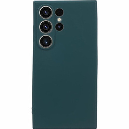 Pouzdro pro Samsung Galaxy S24 Ultra, Silicone Lite, zelené