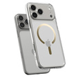 Spigen pouzdro pro iPhone 17 Pro, Ultra Hybrid MagSafe, čiré / zlaté