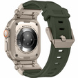 ERBORD ProTech řemínek pro Apple Watch 1/2/3/4/5/6/7/8/9/SE/Ultra/Ultra 2 42/44/45/49MM, zelený