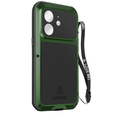 Pouzdro Love Mei pro iPhone 12 Mini, armored with glass, zelené