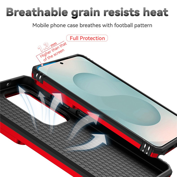 Pancéřové pouzdro s podstavcem a krytem objektivu pro Samsung Galaxy S26 Ultra