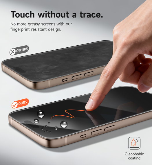 2x tvrzené sklo SURITCH pro iPhone 16 Pro Max