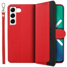 Flipové pouzdro pro Samsung Galaxy S22 5G, KHAZNEH RFID, modré