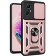 Pouzdro pro Xiaomi Redmi Note 12S 4G, CamShield Slide, růžové rose gold