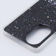 Pouzdro pro Oppo A58 4G, Glittery, černé