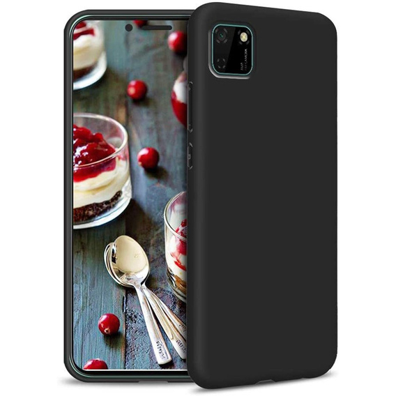 Pouzdro pro Huawei Y5P, Silicone Lite, černé