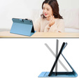Pouzdro pro Lenovo Tab M10 Plus 10.6 Gen 3, s klopou, animal, modré