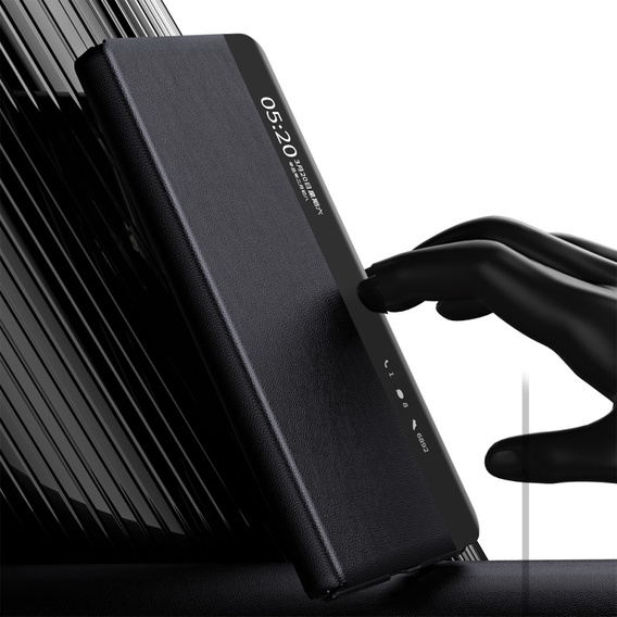 Flipové pouzdro pro Honor Magic V3 5G, Side View, černé