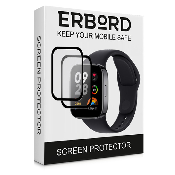 2x hybridní sklo ERBORD pro Xiaomi Redmi Watch 3