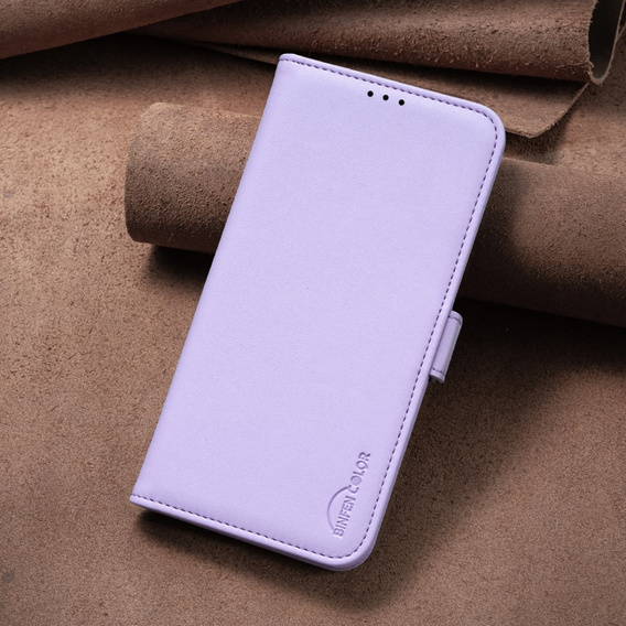 Klopové pouzdro pro Xiaomi Redmi Note 13 5G, BINFEN Wallet, fialové