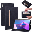 Pouzdro pro Lenovo Tab P11 Gen 2, Wallet Pen Slot, černé