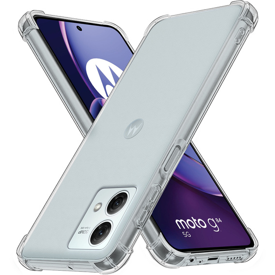 Pouzdro pro Motorola Moto G84 5G, Dropproof, průhledné