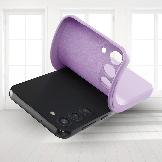 Pouzdro pro Samsung Galaxy S23 5G, Silicone Lite, fialové