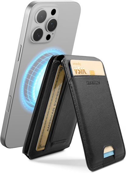 Magnetická peněženka se stojánkem a funkcí NFC SURITCH pro iPhone 16 Pro